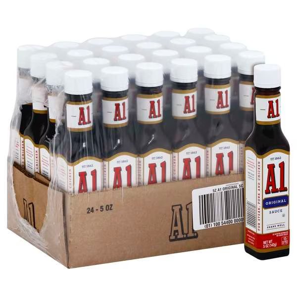 A.1. Original Steak Sauce 5 oz., PK24, A.1., Mfr#: 10054400000099